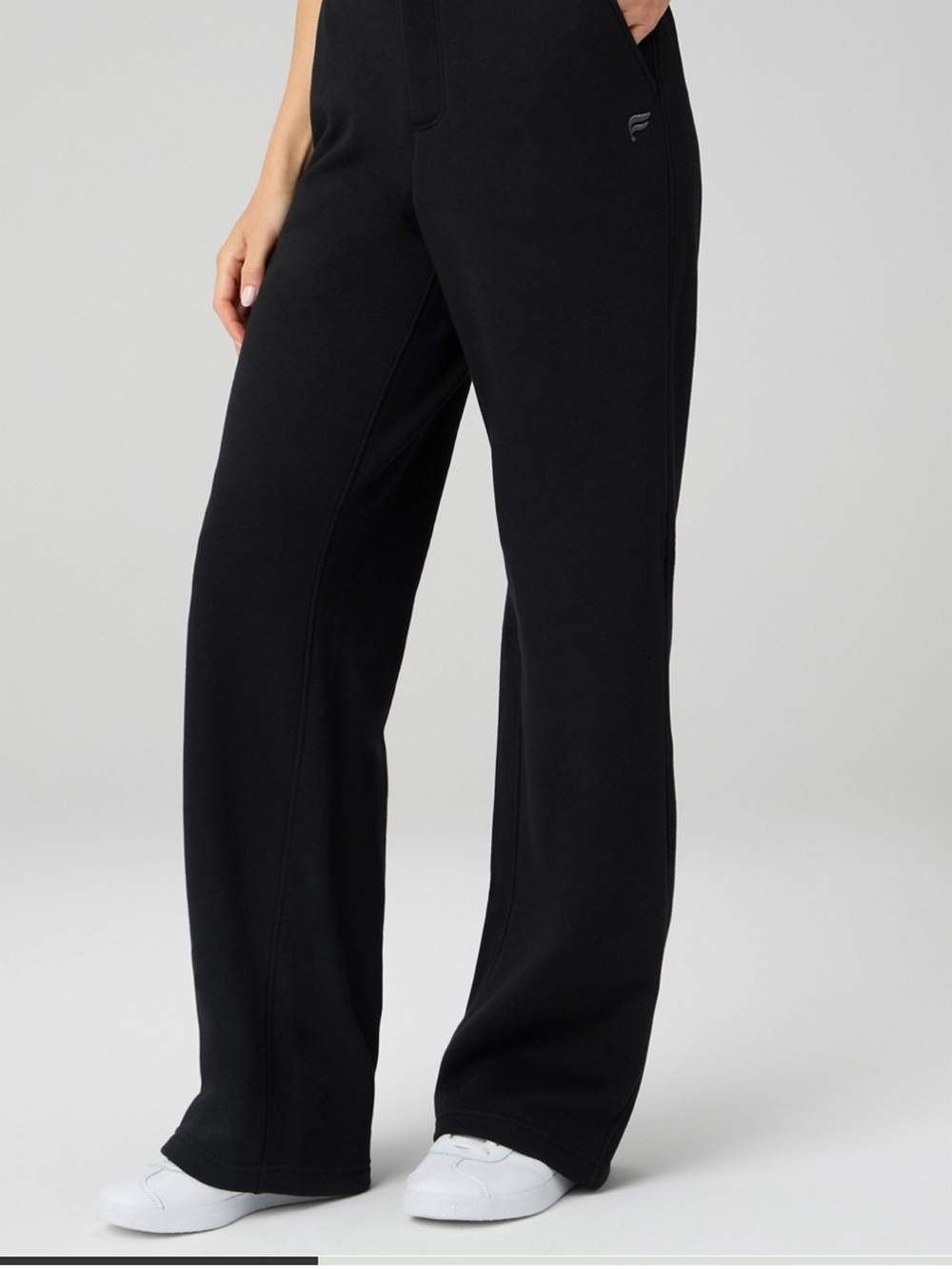 Fabletics Wide-Leg Black Women’s Pants